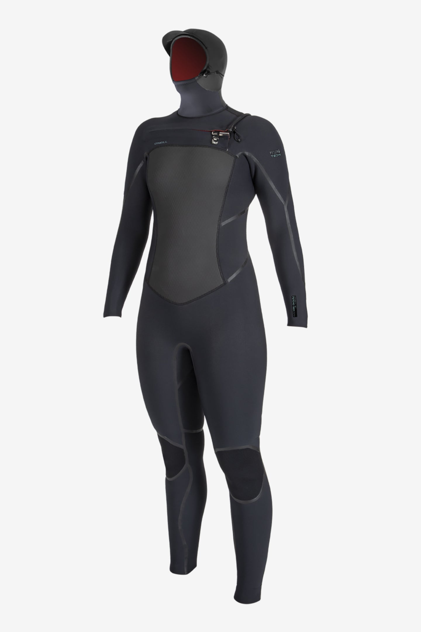 Women's Psycho Tech 5/4mm+ Chest Zip Full Wetsuit W/ Hood