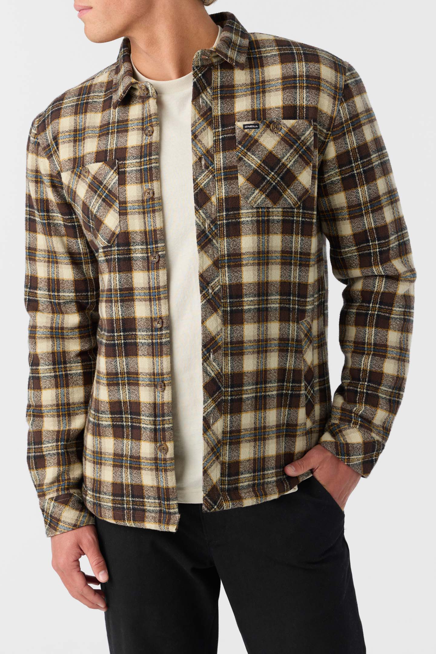 Redmond Flannel High Pile Lined Jacket - Image 2