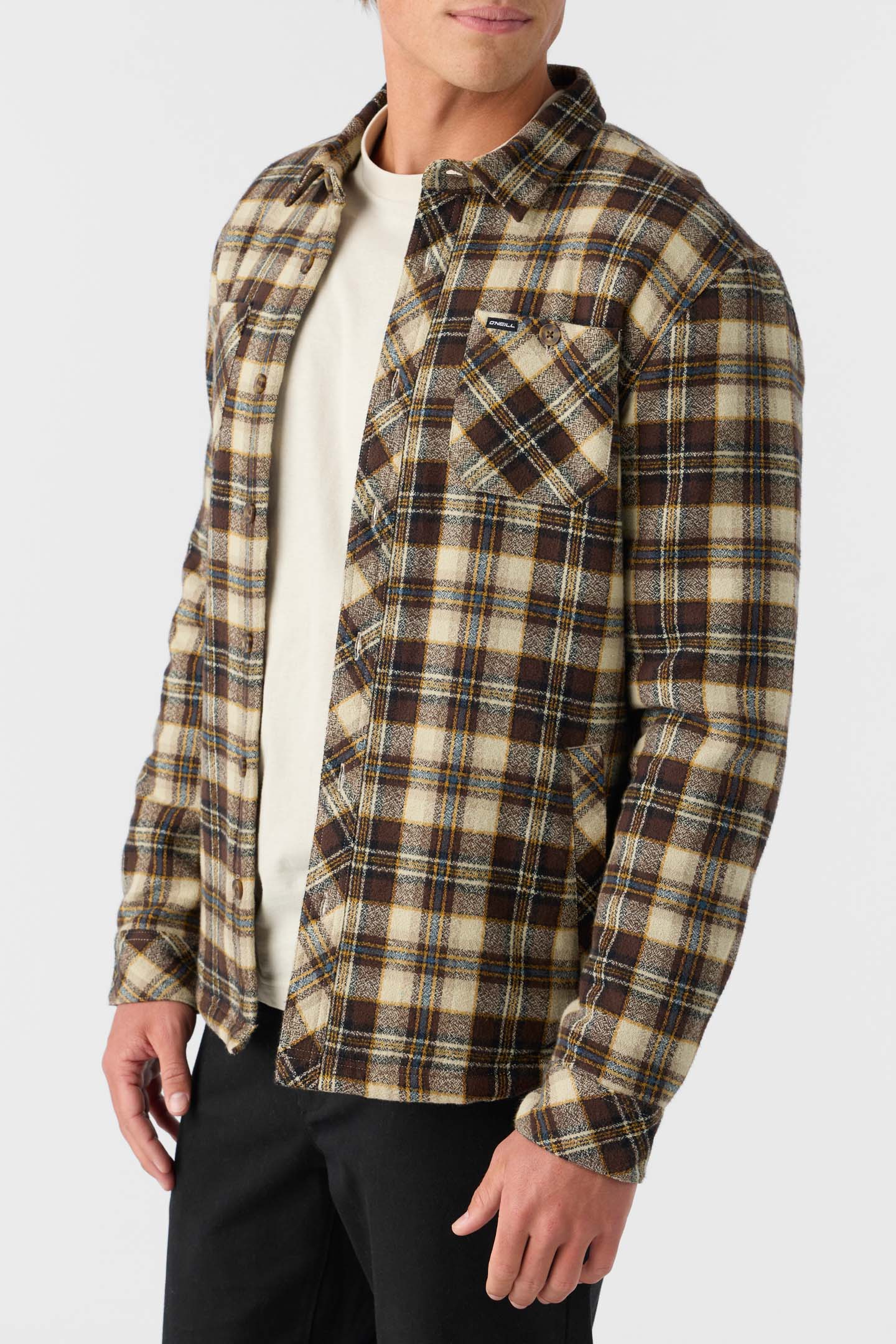 Redmond Flannel High Pile Lined Jacket - Image 3