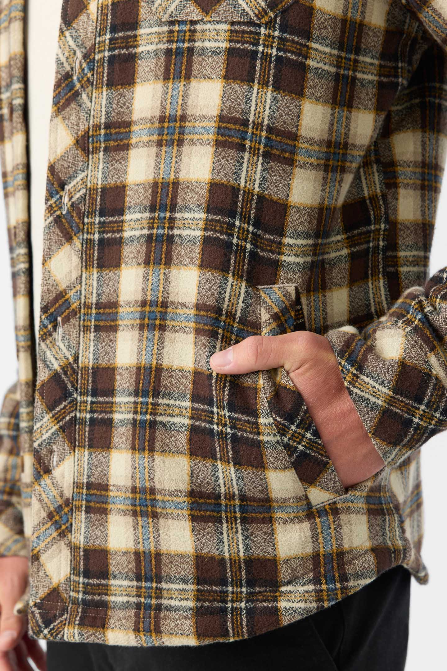 Redmond Flannel High Pile Lined Jacket - Image 6