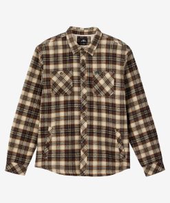 Redmond Flannel High Pile Lined Jacket
