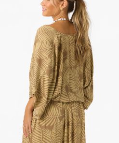 Alternative view of Anna Printed Reversible Cover-Up Top
