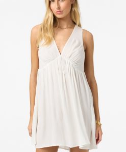 Saltwater Solids Teddy Mini Cover-Up Dress