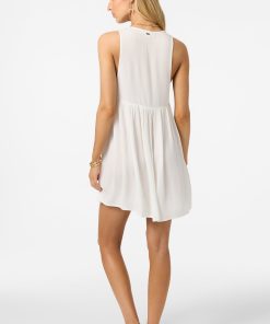 Alternative view of Saltwater Solids Teddy Mini Cover-Up Dress