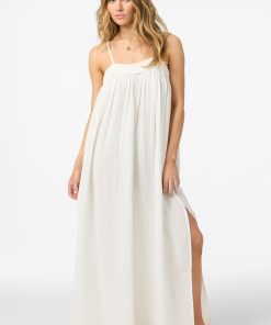 Saltwater Solids Sai Maxi Cover-Up Dress