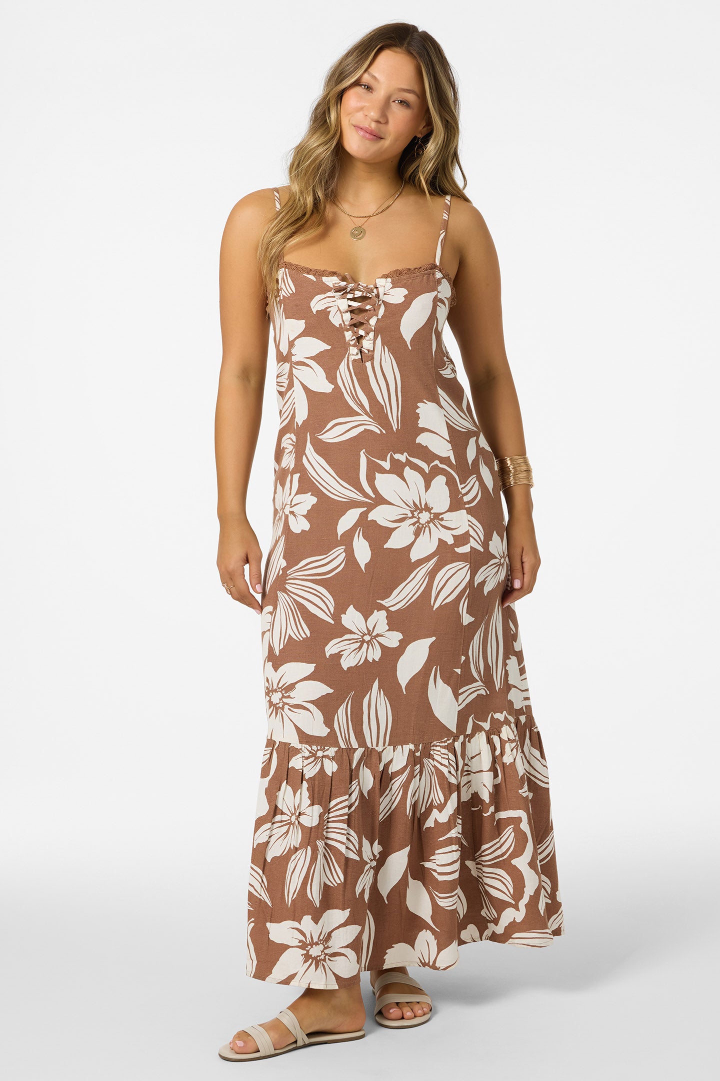 Tasmin Floral Midi Dress - Image 2