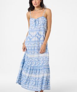 Tasmin Abstract Midi Dress
