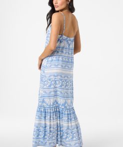 Alternative view of Tasmin Abstract Midi Dress