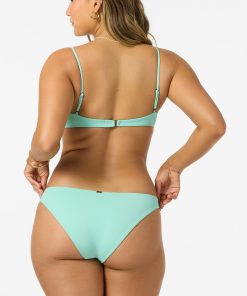 Alternative view of Saltwater Solids Pismo Bralette Top