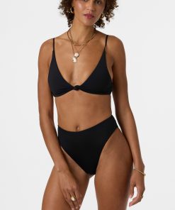 Alternative view of Saltwater Solids Max High Waist Full Bottoms