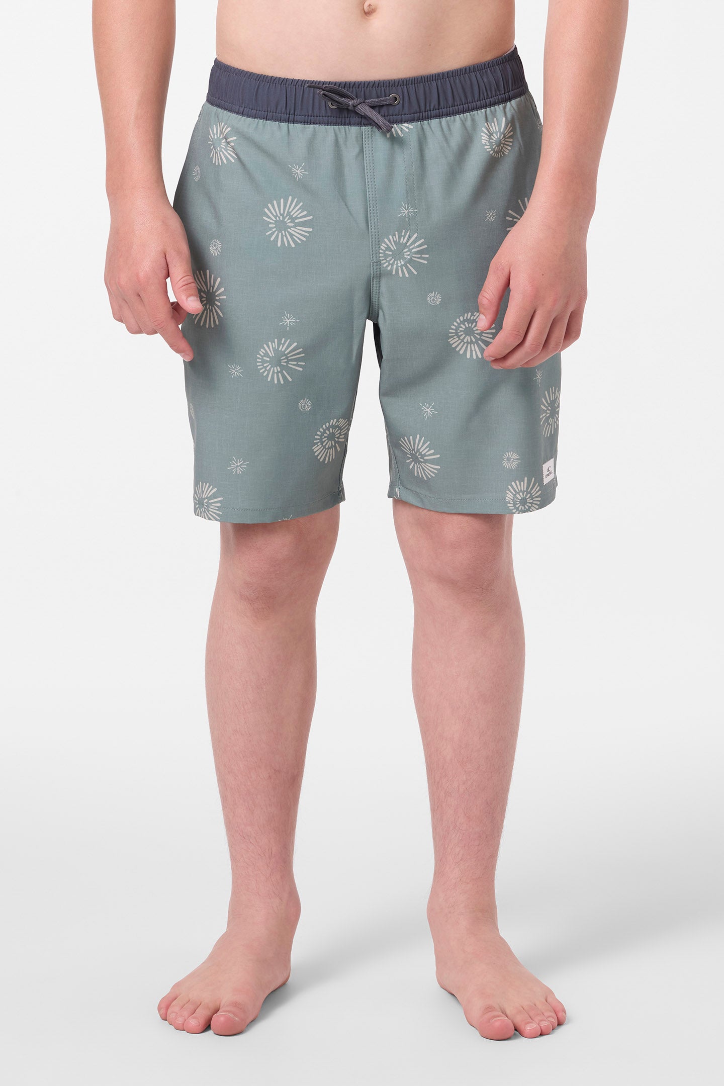 Boy's Hermosa Elastic Waist Lined 16 Swim Trunks - Image 2