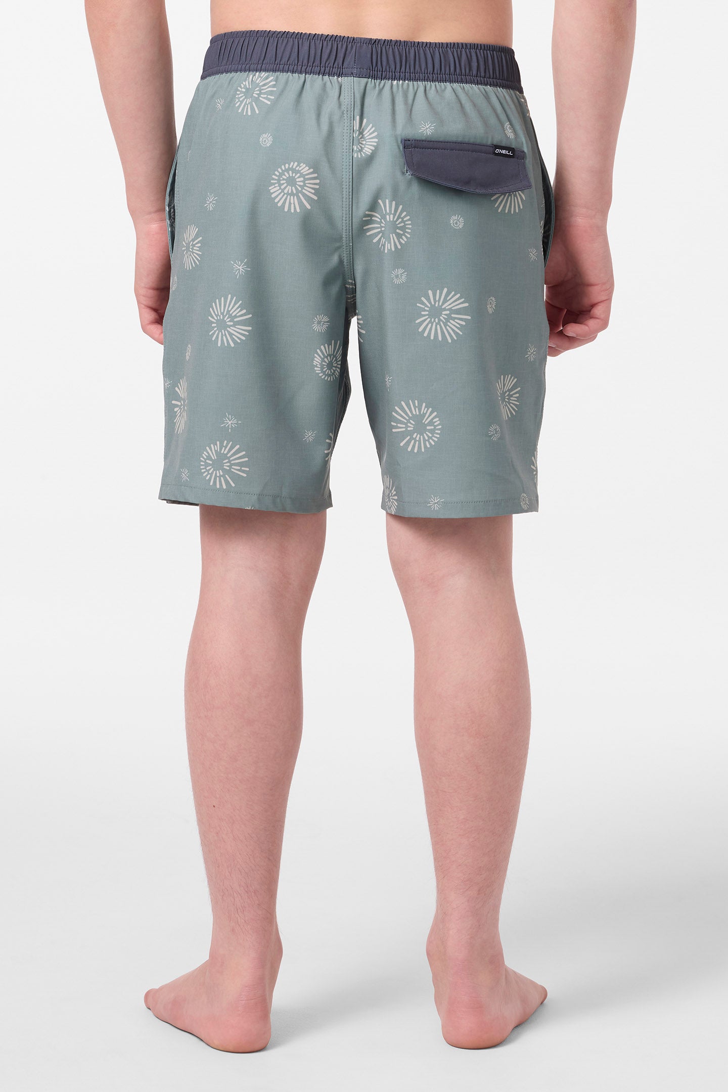 Boy's Hermosa Elastic Waist Lined 16 Swim Trunks - Image 4