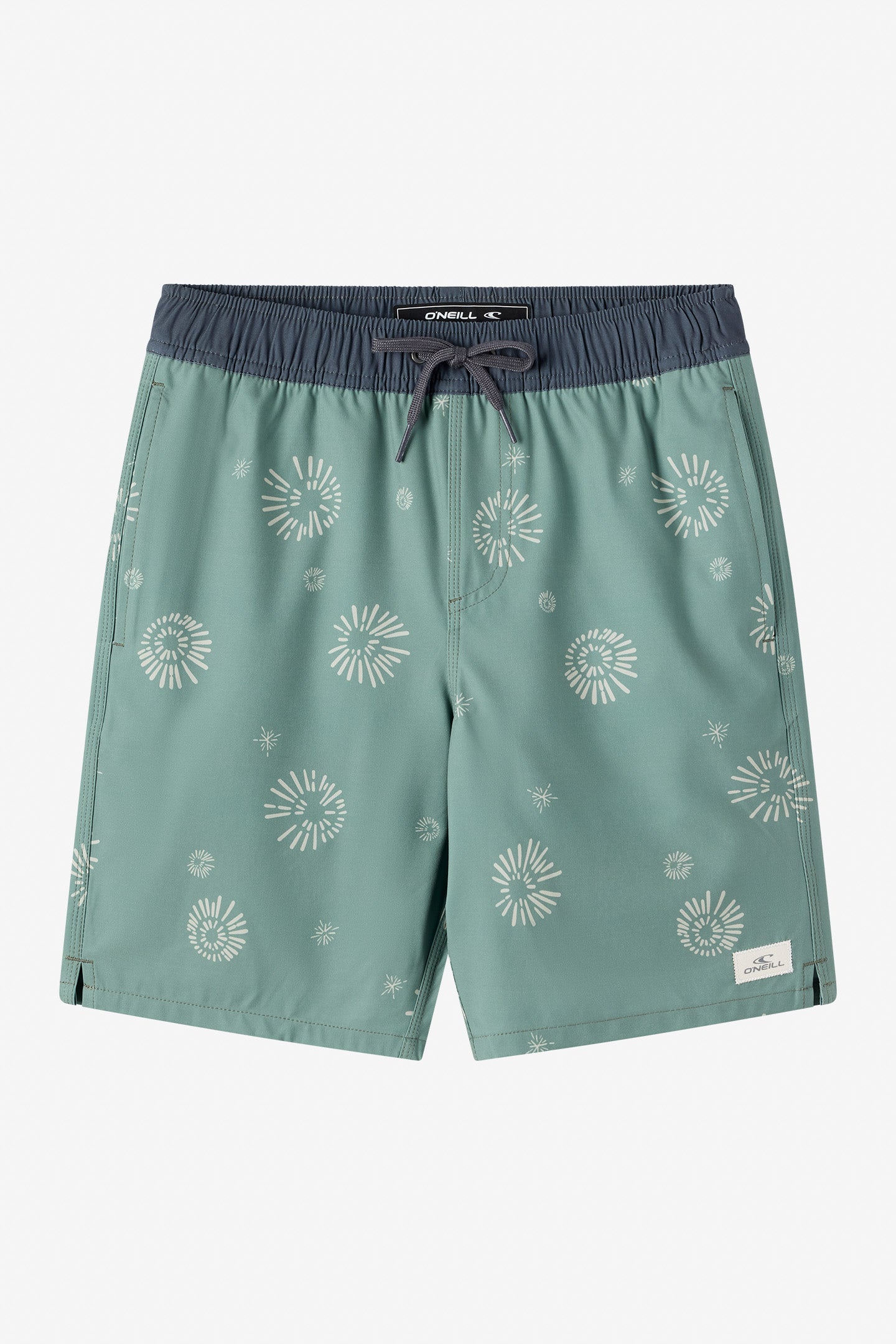 Boy's Hermosa Elastic Waist Lined 16 Swim Trunks