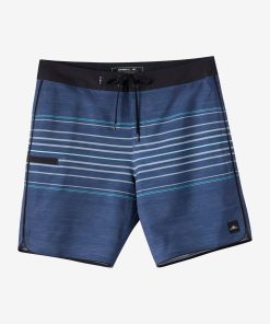 Boy's Hyperfreak Heat Stripe Scallop 16 Boardshorts