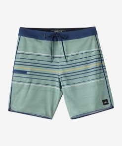 Boy's Hyperfreak Heat Stripe Scallop 16 Boardshorts