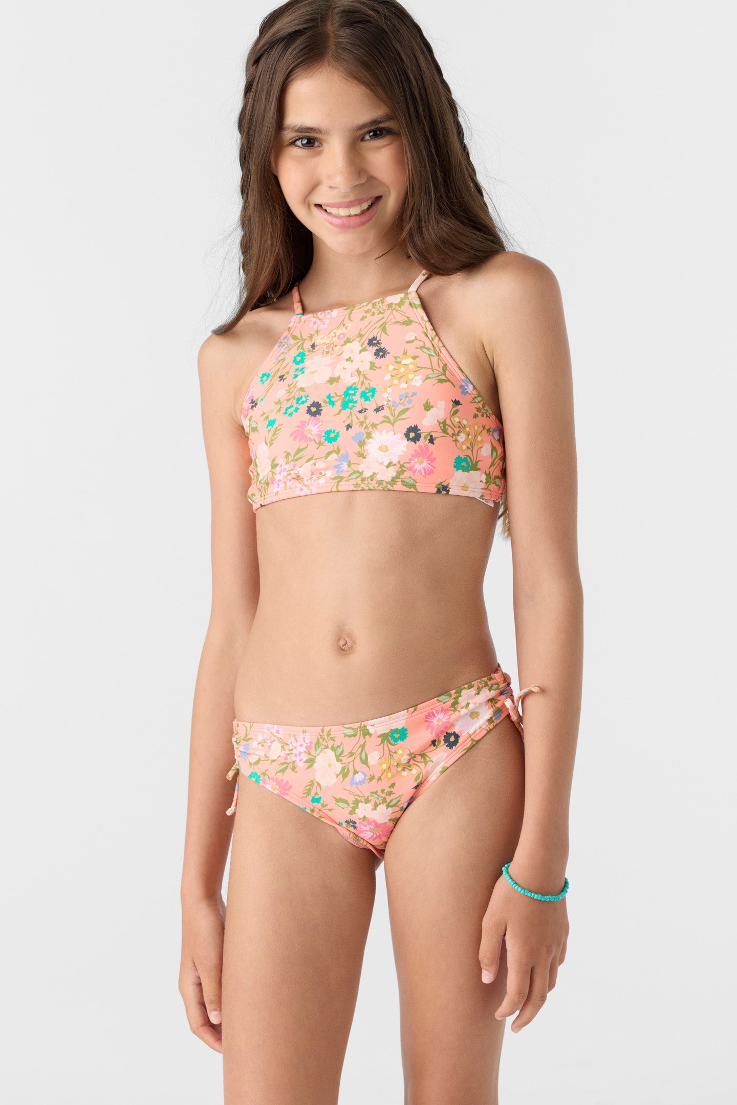 Girl's Kelly Floral High Neck Set - Image 5