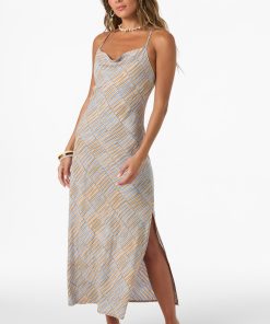 Holly Stripe Midi Dress