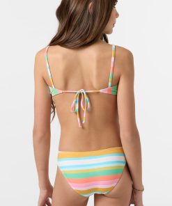 Alternative view of Girl's Low Tide Tie Back Bralette Top Set