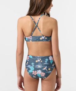 Alternative view of Girl's Paradise Parrot Strappy Bralette Top Set